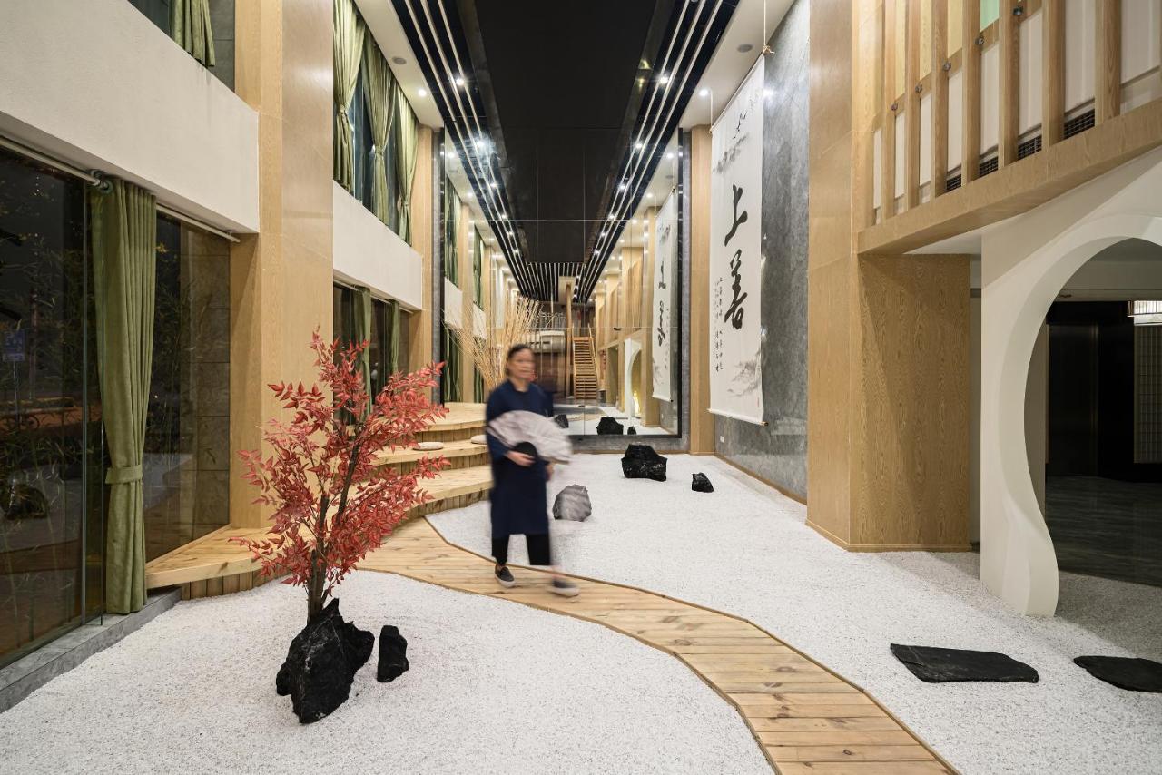 乐山上善居养心禅景酒店 Shangshan Zen Hotel Leshan Exterior photo